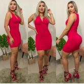 Vestido feminino decote Nozinho